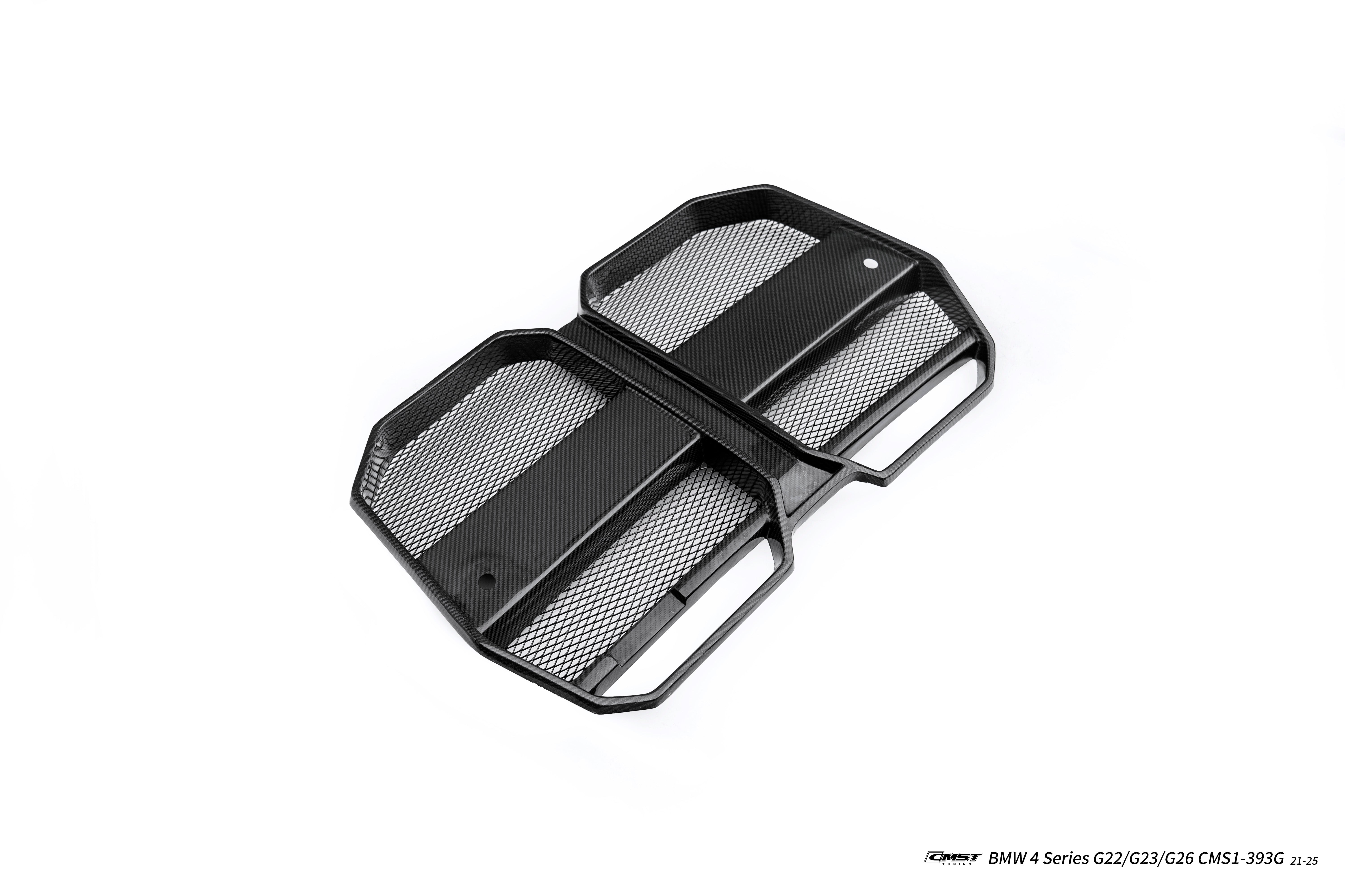 BMW 4 Series M440 430 G22 G23 2020-ON & 4 Series M440 430 G26 2020-ON with Aftermarket Parts - HORIZON Front Bumper & Gill Carbon Fiber / FRP from CMST Tuning