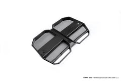 BMW 4 Series M440 430 G22 G23 2020-ON & 4 Series M440 430 G26 2020-ON with Aftermarket Parts - HORIZON Front Bumper & Gill Carbon Fiber / FRP from CMST Tuning