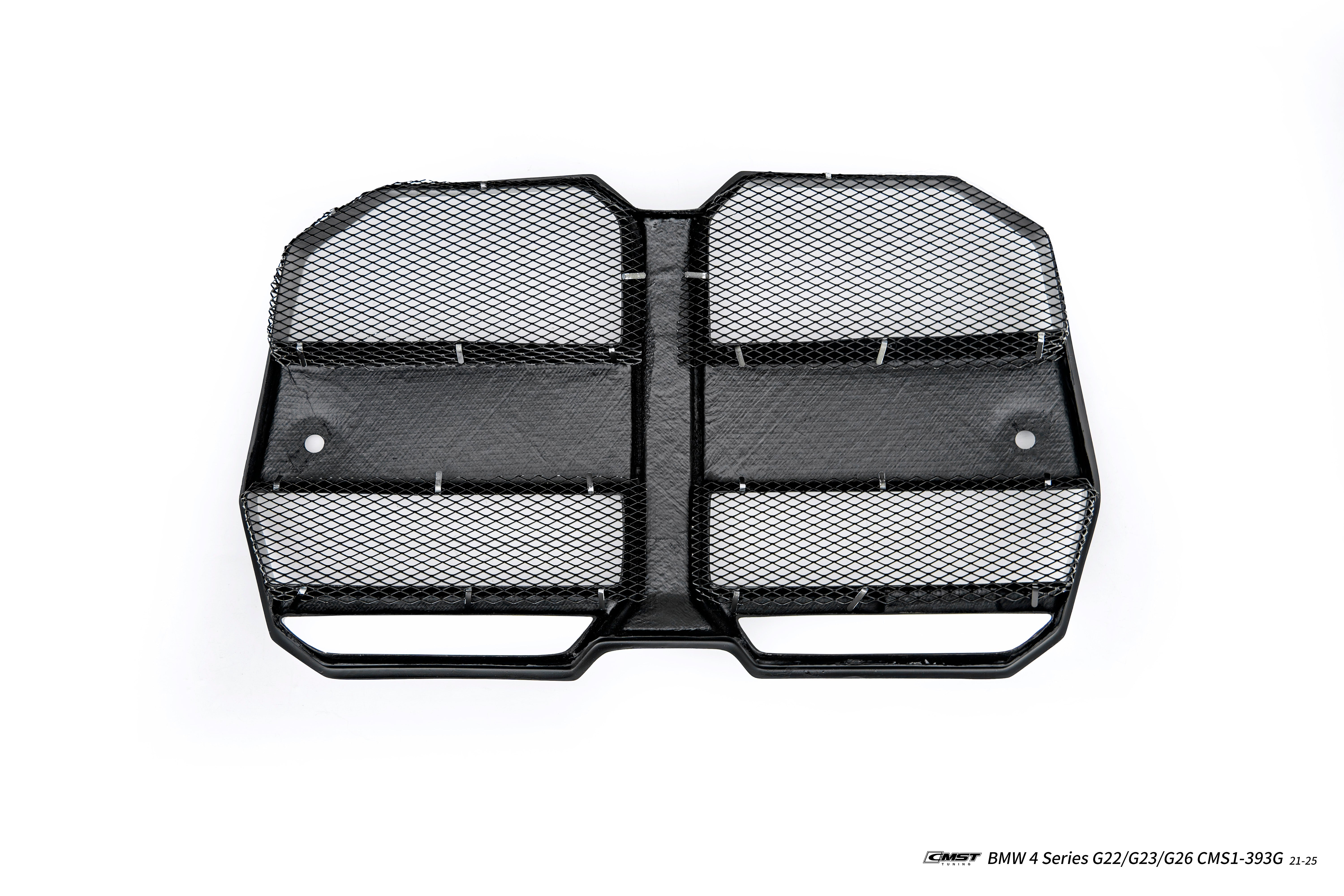 BMW 4 Series M440 430 G22 G23 2020-ON & 4 Series M440 430 G26 2020-ON with Aftermarket Parts - HORIZON Front Bumper & Gill Carbon Fiber / FRP from CMST Tuning