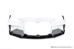 BMW 4 Series M440 430 G22 G23 2020-ON & 4 Series M440 430 G26 2020-ON with Aftermarket Parts - HORIZON Front Bumper & Gill Carbon Fiber / FRP from CMST Tuning