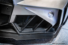 BMW 4 Series M440 430 G22 G23 2020-ON & 4 Series M440 430 G26 2020-ON with Aftermarket Parts - HORIZON Front Bumper & Gill Carbon Fiber / FRP from CMST Tuning