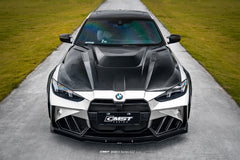 BMW 4 Series M440 430 G22 G23 2020-ON & 4 Series M440 430 G26 2020-ON with Aftermarket Parts - HORIZON Front Bumper & Gill Carbon Fiber / FRP from CMST Tuning