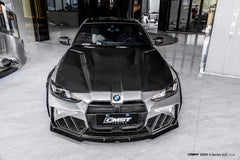 BMW 4 Series M440 430 G22 G23 2020-ON & 4 Series M440 430 G26 2020-ON with Aftermarket Parts - HORIZON Front Bumper & Gill Carbon Fiber / FRP from CMST Tuning
