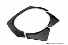 BMW 4 Series M440 430 G22 G23 2020-ON (for HORIZON front bumper only) with Aftermarket Parts - HORIZON Front Fender Flares Wheel Arches Dry Pre-preg Carbon Fiber / FRP from CMST Tuning