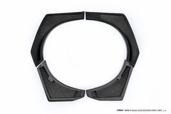 BMW 4 Series M440 430 G22 G23 2020-ON with Aftermarket Parts - HORIZON Front Fender Flares Wheel Arches Dry Pre-preg Carbon Fiber / FRP from CMST Tuning