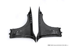 BMW 4 Series M440 430 G22 G23 2020-ON with Aftermarket Parts - Front Fender Dry Pre-preg Carbon Fiber / FRP from CMST Tuning