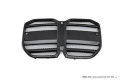BMW 4 Series M440 430 G22 G23 2020-ON with Aftermarket Parts - Front Grill Dry Pre-preg Carbon Fiber / FRP from CMST Tuning