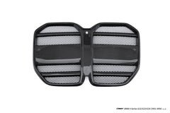 BMW 4 Series M440 430 G22 G23 2020-ON with Aftermarket Parts - Front Grill Dry Pre-preg Carbon Fiber / FRP from CMST Tuning