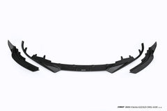 BMW 4 Series M440 430 G22 G23 2020-ON with CMST Tuning's Aftermarket Parts - Front Lip Dry Pre-preg Carbon Fiber / FRP. A complete transformation of style and performance.