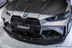 BMW 4 Series M440 430 G22 G23 2020-ON & 4 Series M440 430 G26 2020-ON with Aftermarket Parts - HORIZON V3 Hood Dry Pre-preg Carbon Fiber / FRP from CMST Tuning