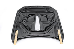 BMW 4 Series M440 430 G22 G23 2020-ON & 4 Series M440 430 G26 2020-ON with Aftermarket Parts - HORIZON V4 Tempered Glass Clearview Hood Carbon Fiber / FRP from CMST Tuning