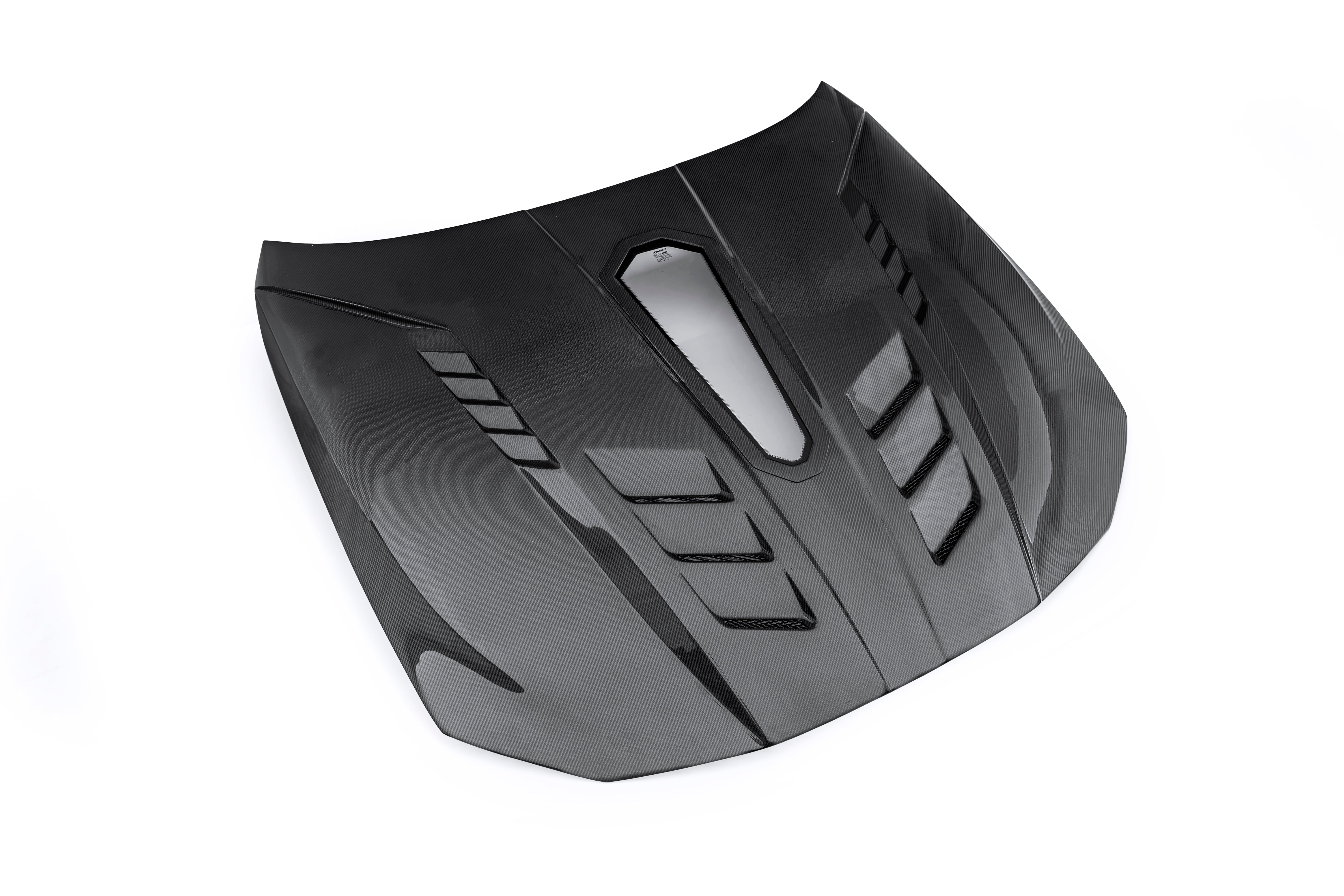 BMW 4 Series M440 430 G22 G23 2020-ON & 4 Series M440 430 G26 2020-ON with Aftermarket Parts - HORIZON V4 Tempered Glass Clearview Hood Carbon Fiber / FRP from CMST Tuning