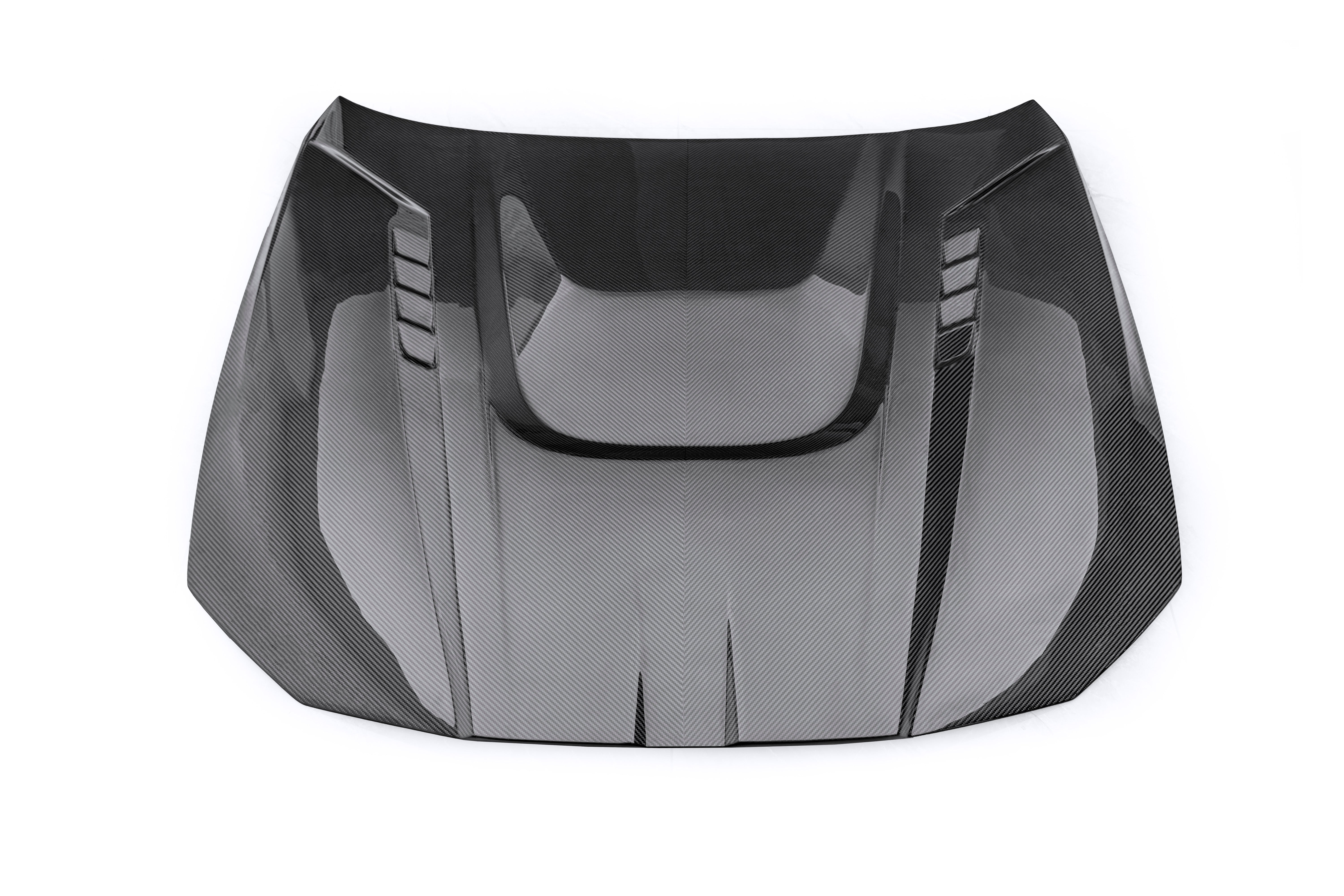 BMW 4 Series M440 430 G22 G23 2020-ON & 4 Series M440 430 G26 2020-ON with Aftermarket Parts - V1 Hood Dry Pre-preg Carbon Fiber / FRP from CMST Tuning