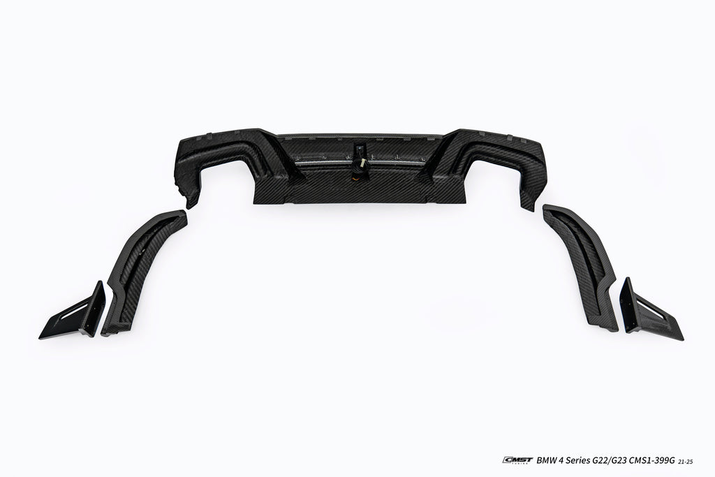 BMW 4 Series M440 430 G22 G23 Aftermarket Parts CMST Rear Diffuser ...