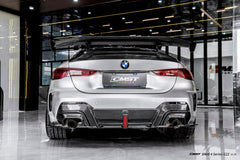 BMW 4 Series M440 430 G22 G23 2020-ON with Aftermarket Parts - HORIZON Rear Diffuser & Canards Dry Pre-preg Carbon Fiber / FRP from CMST Tuning