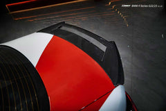 BMW 4 Series M440 430 G22 2020-ON & M4 G82 2020-ON with Aftermarket Parts - HORIZON Rear Spoiler Dry Pre-preg Carbon Fiber / FRP from CMST Tuning
