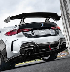 BMW 4 Series M440 430 G22 2020-ON & M4 G82 2020-ON with Aftermarket Parts - HORIZON Rear Spoiler Wing Dry Pre-preg Carbon Fiber / FRP from CMST Tuning