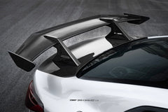 BMW 4 Series M440 430 G22 2020-ON & M4 G82 2020-ON with Aftermarket Parts - HORIZON Rear Spoiler Wing Dry Pre-preg Carbon Fiber / FRP from CMST Tuning