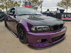 BMW E46 2 Door 2001 2002 2003 2004 2005 2006 with Aftermarket Parts - Hood Bonnet Carbon Fiber / FRP from CMST Tuning