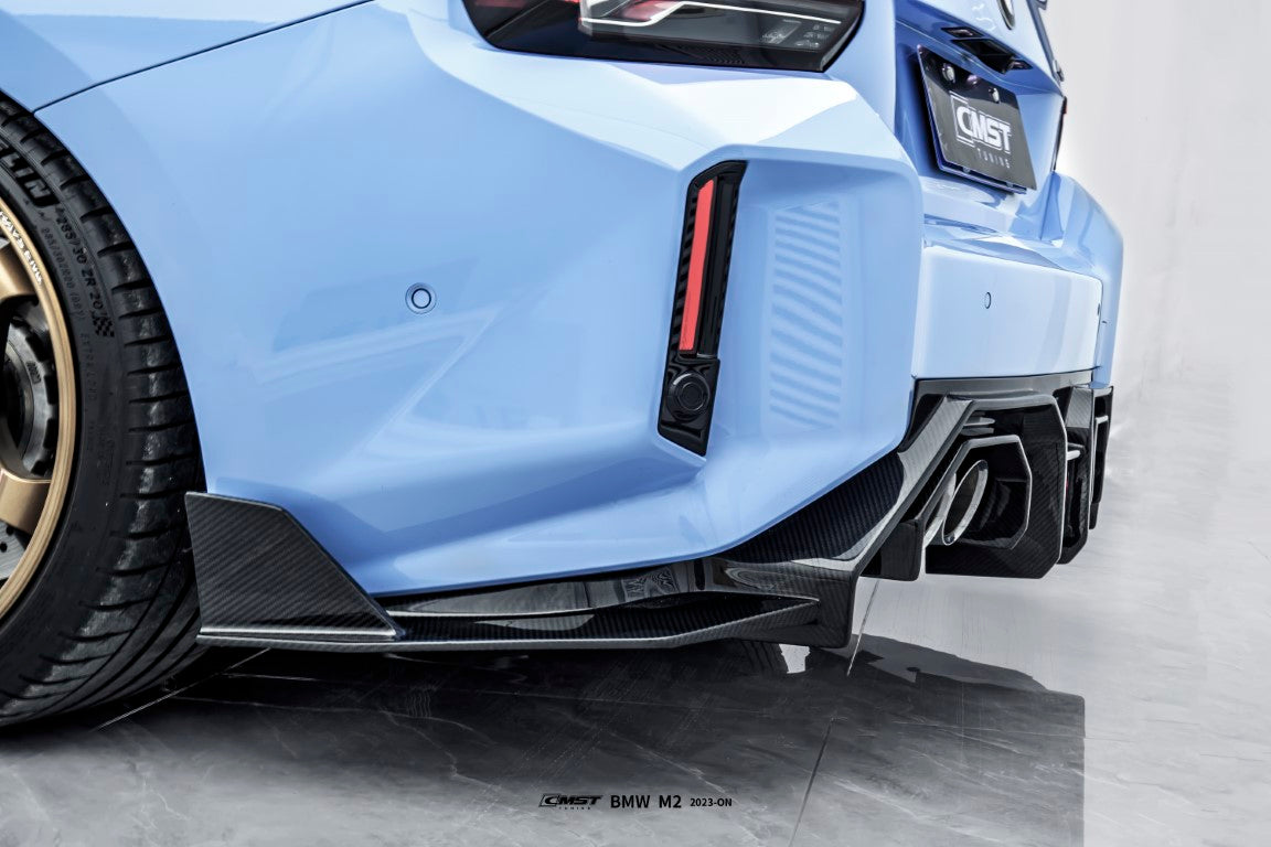 BMW M2 / M2C G87 2023-ON with Aftermarket Parts - Carbon Fiber Rear Diffuser from CMST Tuning