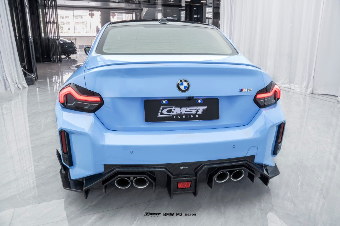 BMW M2 / M2C G87 2023-ON with Aftermarket Parts - Carbon Fiber Rear Diffuser from CMST Tuning