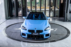 BMW M2 / M2C G87 2023-ON with Aftermarket Parts - Carbon Fiber Front Lip from CMST Tuning