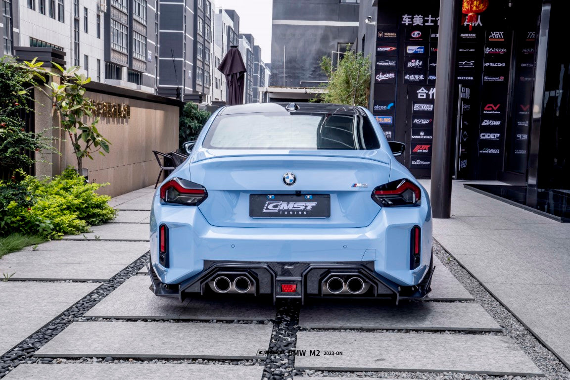 BMW M2 / M2C G87 2023-ON with Aftermarket Parts - Carbon Fiber Rear Diffuser from CMST Tuning