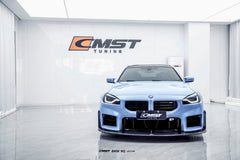 BMW M2 / M2C G87 2023-ON with Aftermarket Parts - Carbon Fiber Front Lip from CMST Tuning