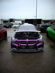 BMW M2 / M2C G87 2023 2024 with Aftermarket Parts - Front Lip Carbon Fiber from CMST Tuning