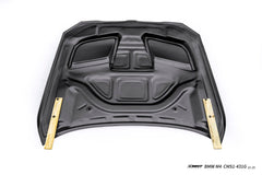 BMW M3CS M3C M3 G80 G81 2021-ON & M4CS M4C M4 G82 G83 2021-ON with Aftermarket Parts - V3 Style Hood Dry Pre-preg Carbon Fiber / FRP from CMST Tuning
