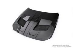 BMW M3CS M3C M3 G80 G81 2021-ON & M4CS M4C M4 G82 G83 2021-ON with Aftermarket Parts - V3 Style Hood Dry Pre-preg Carbon Fiber / FRP from CMST Tuning