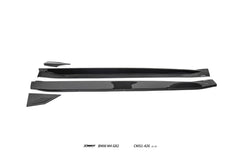 BMW M4CS M4C M4 G82 G83 2021-ON with Aftermarket Parts - V2 Style Side Skirts Dry Pre-preg Carbon Fiber / FRP from CMST Tuning