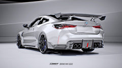 BMW M4CS M4C M4 G82 G83 2021-ON with Aftermarket Parts - V2 Style Side Skirts Dry Pre-preg Carbon Fiber / FRP from CMST Tuning