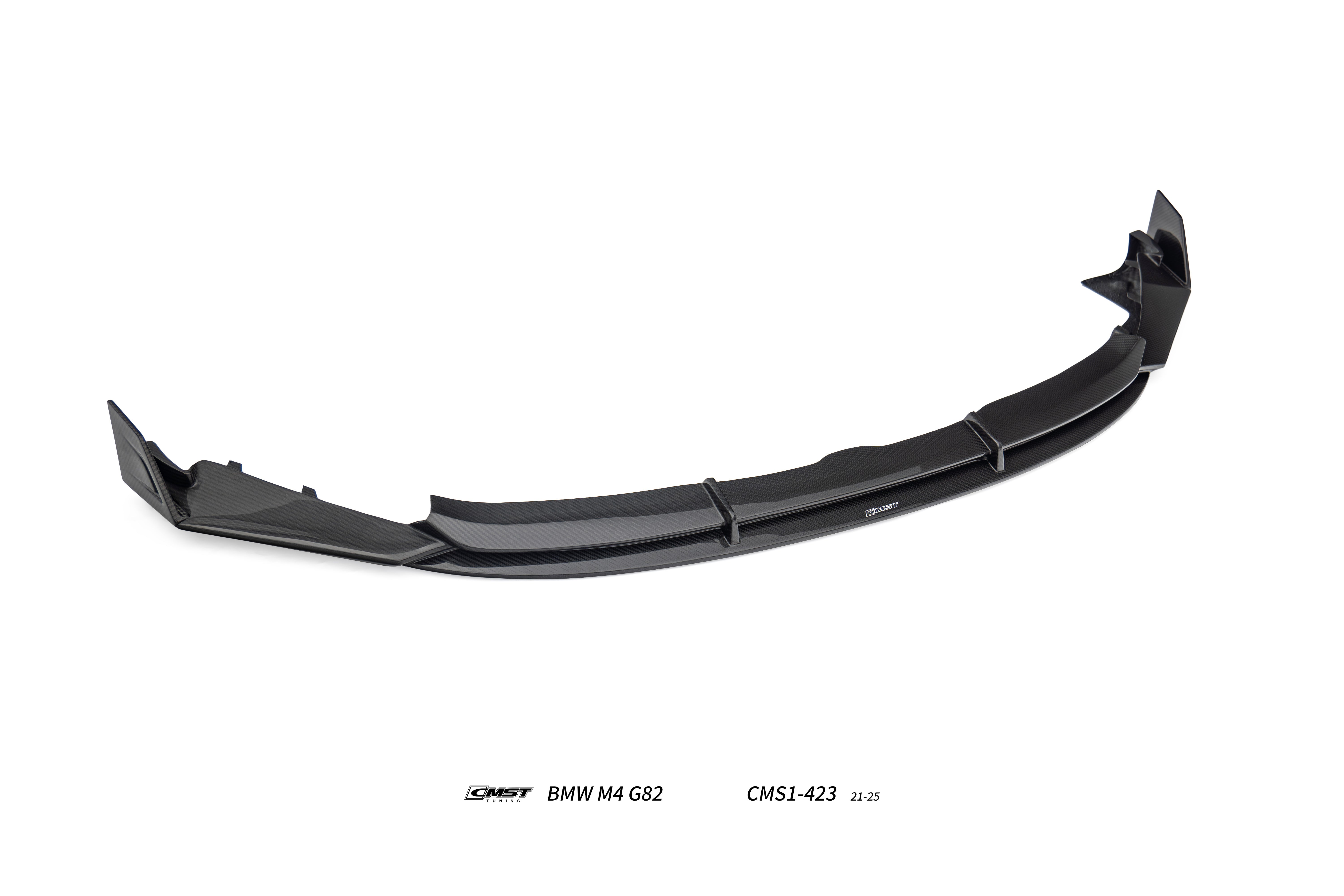BMW M3CS M3C M3 G80 G81 2021-ON & M4CS M4C M4 G82 G83 2021-ON with Aftermarket Parts - V2 Style Front Lip Dry Pre-preg Carbon Fiber / FRP from CMST Tuning