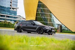 BMW M3CS M3C M3 G80 G81 2021-ON & M4CS M4C M4 G82 G83 2021-ON with CMST Tuning's Aftermarket Parts - Front Lip V3 Style Dry Pre-preg Carbon Fiber / FRP. A complete transformation of style and performance.
