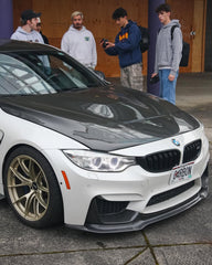 BMW M3/M3C F80 F81 2014 2015 2016 2017 2018 & M4/M4C F82 F83 2014 2015 2016 2017 2018 2019 2020 with Aftermarket Parts - GTS Hood Bonnet Carbon Fiber/FRP from CMST Tuning