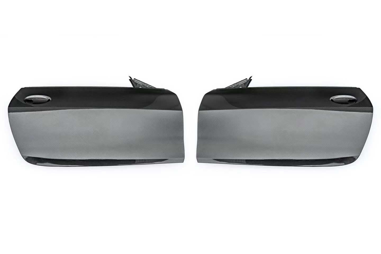 BMW M4 / M4C G82 2021-ON with Aftermarket Parts - Doors Dry Pre-preg Carbon Fiber from CMST Tuning