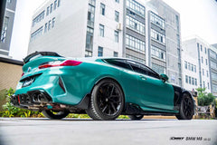 BMW M8 M8C F92 F93 2019-ON with Aftermarket Parts - Side Skirts Dry Pre-preg Carbon Fiber / FRP from CMST Tuning