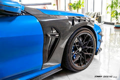 BMW M8 M8C F91 F92 F93 2019-ON with Aftermarket Parts - Front Fenders Dry Pre-preg Carbon Fiber / FRP from CMST Tuning