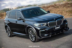 BMW X5 G05 LCI 2024-ON with Aftermarket Parts - Front Lip Pre-preg Carbon Fiber CMST Tuning
