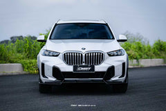 BMW X5 G05 LCI 2024-ON with Aftermarket Parts - Front Lip Pre-preg Carbon Fiber CMST Tuning
