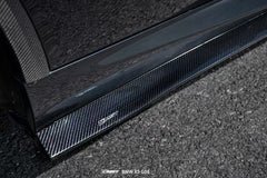 BMW X5 G05 LCI 2024-ON with Aftermarket Parts - Side Skirts Pre-preg Carbon Fiber from CMST Tuning