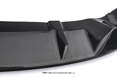 BMW i5 xDrive40 / eDrive40 (with M-package bumper, does not fit base mode) / M60 G60 G61 2024-ON &amp; 5 Series 540i xDrive / 530i xDrive / 530i (with M-package bumper, does not fit base model) / 550e xDrive G60 G61 2024-ON with Aftermarket Parts - Front Lip Dry Pre-preg Carbon Fiber / FRP