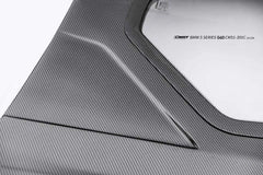 BMW i5 M60 xDrive40 / eDrive40 G60 G61 & 5 Series 550e xDrive 540i xDrive / 530i xDrive / 530i G60 G61 2024-ON with Aftermarket Parts - V2 Tempered Glass Clearview Hood Carbon Fiber / FRP from CMST Tuning