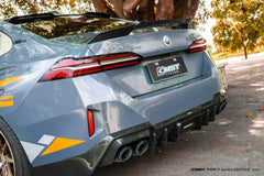BMW i5 M60 xDrive40 / eDrive40 G60 G61 & 5 Series 550e xDrive 540i xDrive / 530i xDrive / 530i G60 G61 2024-ON with Aftermarket Parts - Rear Spoiler Dry Pre-preg Carbon Fiber / FRP from CMST Tuning