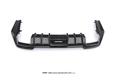 BMW i5 xDrive40 / eDrive40 (with M-package bumper, does not fit base mode) / M60 G60 G61 2024-ON &amp; 5 Series 540i xDrive / 530i xDrive / 530i (with M-package bumper, does not fit base model) / 550e xDrive G60 G61 2024-ON with Aftermarket Parts - Rear Diffuser Dry Pre-preg Carbon Fiber / FRP