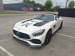 Mercedes Benz AMG GT GTS GTC GTR Pro Black Series C190 2016 2017 2018 2019 2020 2021 with Aftermarket Parts - Black Series Hood Bonnet Carbon Fiber / FRP from  CMST Tuning