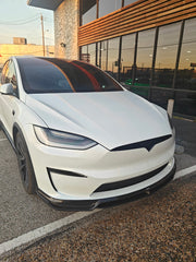 CMST Tuning Carbon Fiber Front Lip for Tesla Model X 2022-ON