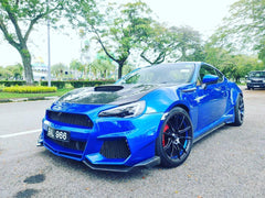 Toyota Scion Subaru GT86 86 TRD GT SE Base ZN6 2017 2018 2019 2020 & Scion FR-S FRS ZN6 2013 2014 2015 2016 & BRZ TS Limited Premium ZN6 2013 2014 2015 2016 2017 2018 2019 2020 with Aftermarket Parts - V3 Hood Carbon Fiber / FRP from CMST Tuning