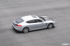 Porsche Panamera 970 970.1 970.2 2/4/4S/GTS/Turbo/Turbo S 2010-2016 with Aftermarket Parts - Vacuumed Carbon & FRP Rear Spoiler from CMST Tuning

